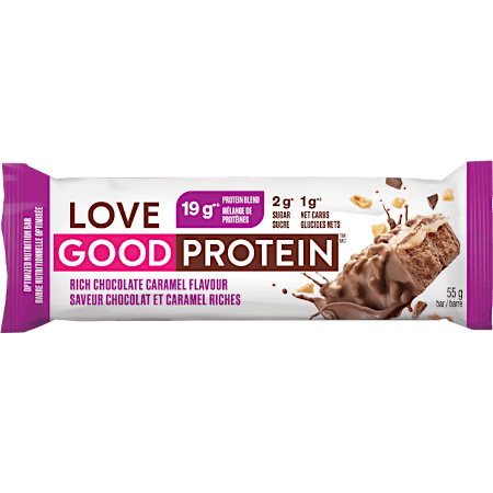 Low Carb, High Protein Bar - Rich Chocolate Caramel Flavour